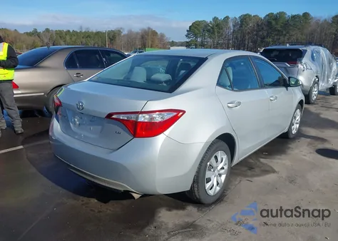 2015 Toyota Corolla Le from USA, damaged, VIN 2T1BURHE3FC452640